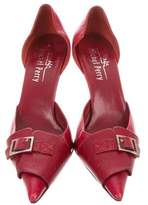 Thumbnail for your product : Michel Perry Pointed-Toe d'Orsay Pumps