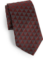 Thumbnail for your product : Armani Collezioni Triangle Neat Silk Tie