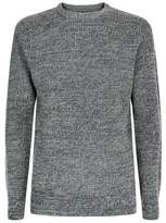 Thumbnail for your product : New Look Grey Textured Crew Neck Jumper