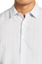 Thumbnail for your product : Vince Regular Fit Variegated Stripe Short Sleeve Button-Up Shirt