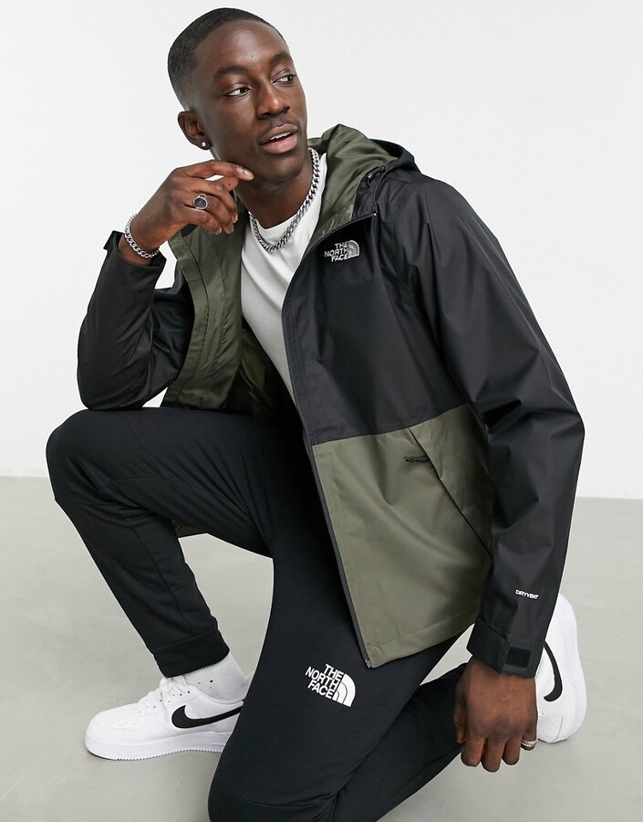 The North Face Millerton jacket in black/khaki - ShopStyle Outerwear