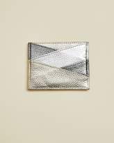 Thumbnail for your product : Ted Baker Metallic Leather Card Holder
