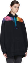Thumbnail for your product : Marcelo Burlon County of Milan Black Rainbow Hoodie
