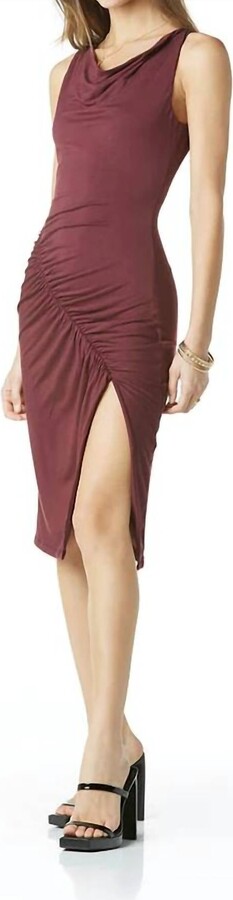 Tart Collections Amaya Midi Dress In Fig