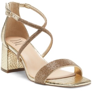Macys womens gold dress shoes Clearance