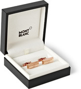 Thumbnail for your product : Montblanc Iconic Red Gold-Tone Stainless Steel Cufflinks