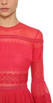 Thumbnail for your product : ZUHAIR MURAD Long Ruffled Lace Dress