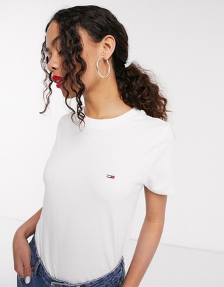 Tommy Jeans classic tee in white