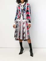 Thumbnail for your product : Thom Browne Repp Stripe Tie Collage Sport Coat