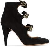 Thumbnail for your product : Chloé Black Mike 100 Suede ankle boots