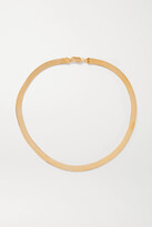 Thumbnail for your product : Loren Stewart + Net Sustain Herringbone Xl Recycled Gold Vermeil Necklace - One size