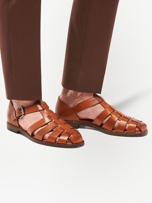 Church's Nevada leather sandals - ShopStyle