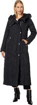 Thumbnail for your product : Cole Haan Taffeta Down Coat with Chevron Quilt Pattern