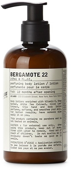 bergamote 22 body lotion