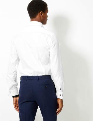 Marks and Spencer Pure Cotton Slim Fit Shirt