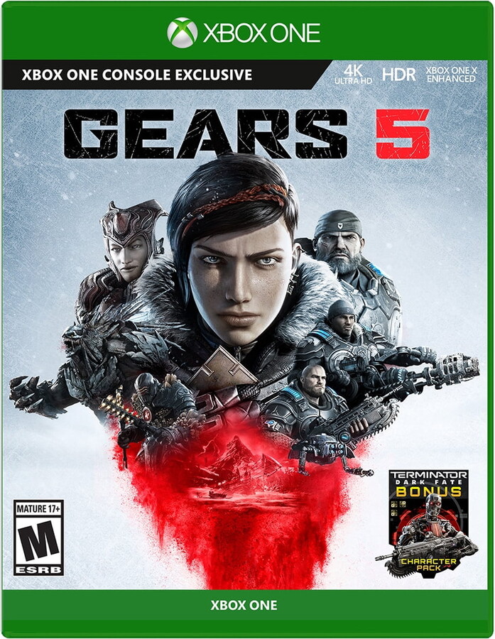 Microsoft Gears 5 – Standard Edition - Xbox Series X and Xbox One.