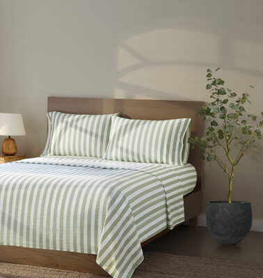 Brooklyn Loom Levi Stripe Sheet Set