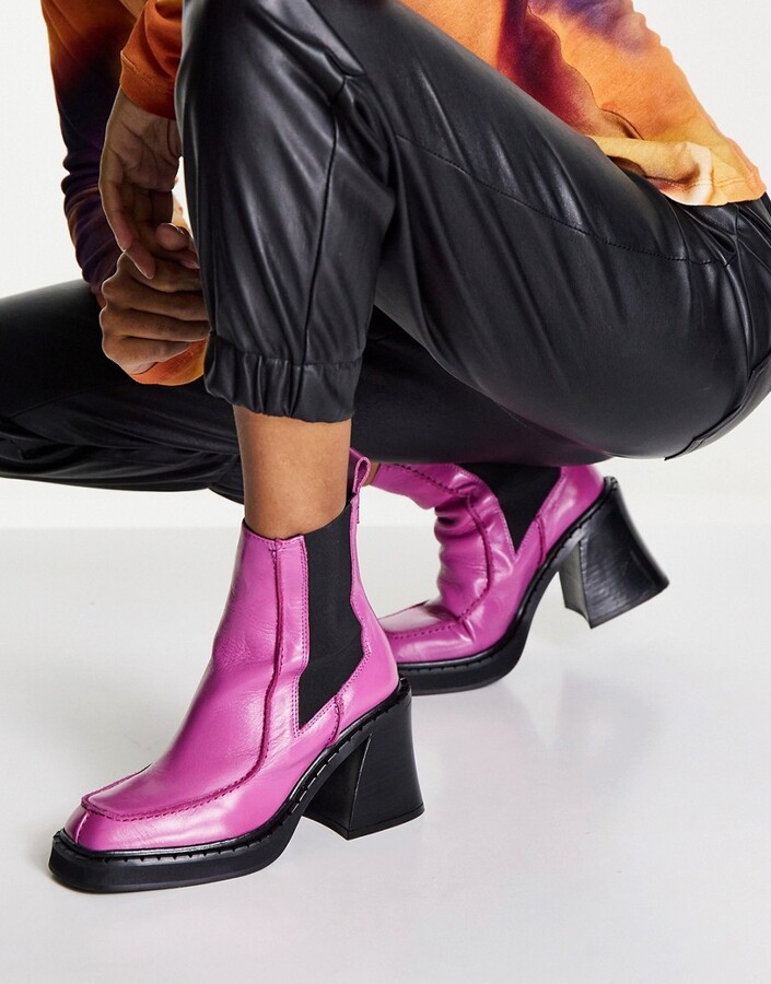 Topshop Leather Women's Boots | Shop the world's largest collection of  fashion | ShopStyle