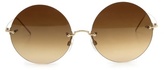 Thumbnail for your product : Victoria Beckham Rimless Round Large Sunglasses