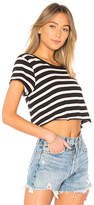 Thumbnail for your product : Pam & Gela Stripe Crop Tee