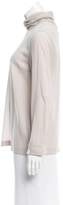 Thumbnail for your product : Brunello Cucinelli Silk Long Sleeve Top w/ Tags