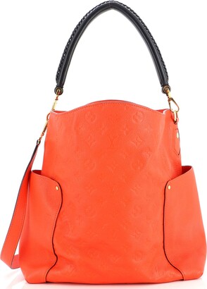 Louis Vuitton Pre-owned Women's Leather Hobo Bag - Orange - One Size