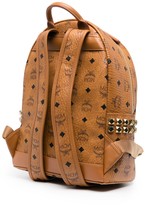 Thumbnail for your product : MCM small Stark studded backpack