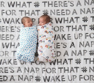 pottery barn swaddle