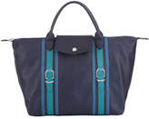 Thumbnail for your product : Longchamp Le Pliage Cuir Brides Medium Handbag with Strap
