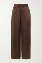 Thumbnail for your product : Maison Essentiele Silk-charmeuse Pajama Pants