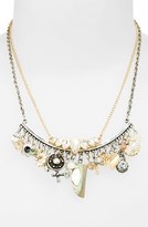 Thumbnail for your product : Topshop 'Abalone Tusk Charm' Necklaces