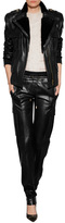 Thumbnail for your product : Balmain Leather Bomber Jacket