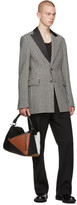 Thumbnail for your product : Loewe Black and White 2Bt Houndstooth Jacket