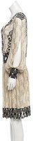 Thumbnail for your product : Just Cavalli Embellished Silk Dress