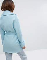 Thumbnail for your product : Helene Berman Wool Blend Yummy Belted Jacket