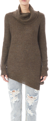 Baciano Long Cowl Neck Sweater