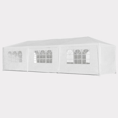 VODYXSEP Wedding Party Canopy Tent Outdoor Gazebo With 8 Removable Sidewalls