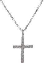 Thumbnail for your product : Ileana Makri Women's Diamond & White Gold Cross Pendant Necklace