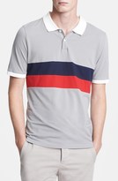 Thumbnail for your product : Band Of Outsiders Chest Stripe Polo