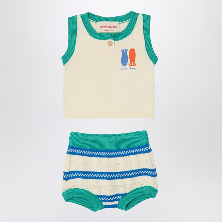 Bobo Choses Color-block denim jacket ShopStyle