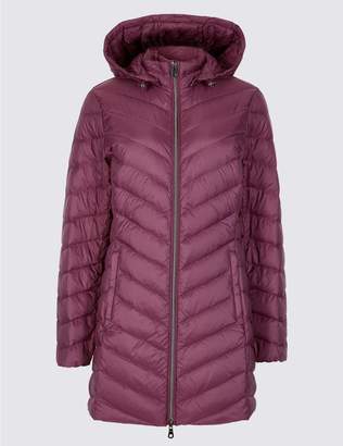 Marks and Spencer PETITE Down & Feather Coat