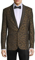 Thumbnail for your product : Aspetto Camo Print Tuxedo Jacket