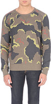 Thumbnail for your product : Evisu Camo cotton-jersey sweatshirt