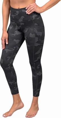 90 Degree By Reflex Lux Camo High Waisted Ankle Leggings - ShopStyle