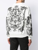 Thumbnail for your product : Dolce & Gabbana Floccato logo pullover
