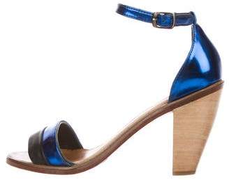 Rachel Comey Leather Ankle-Strap Sandals