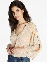 Thumbnail for your product : Lucky Brand EMBELLISHED TOP