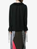 Thumbnail for your product : Etro Silk ruffle neck blouse
