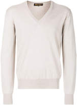 Thumbnail for your product : Loro Piana long sleeved V-neck sweatshirt