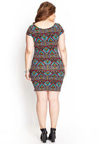 Thumbnail for your product : Plus Abstract Bodycon Dress